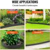 imageVEVOR Steel Landscape Edging 5 Packs 39 x 3 in RustResistant Metal Landscape Edging Bendable Garden Edging Border Heavy Duty Lawn Edging EasytoInstall Flower Bed Yard Pathway Divider Black39 L x 5 H