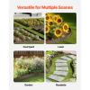 imageVEVOR Steel Landscape Edging 5 Packs 39 x 3 in RustResistant Metal Landscape Edging Bendable Garden Edging Border Heavy Duty Lawn Edging EasytoInstall Flower Bed Yard Pathway Divider Black39 L x 5 H