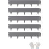 imageVEVOR Steel Landscape Edging 5 Packs 39 x 3 in RustResistant Metal Landscape Edging Bendable Garden Edging Border Heavy Duty Lawn Edging EasytoInstall Flower Bed Yard Pathway Divider Black39 L x 5 H