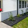 imageVEVOR Steel Landscape Edging 6 Packs 40 x 6 in RustResistant Metal Landscape Edging Bendable Garden Edging Border Heavy Duty Lawn Edging EasytoInstall Flower Bed Yard Pathway Divider Black40 L x 6 H 4 Pack