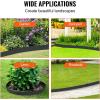 imageVEVOR Steel Landscape Edging 6 Packs 40 x 6 in RustResistant Metal Landscape Edging Bendable Garden Edging Border Heavy Duty Lawn Edging EasytoInstall Flower Bed Yard Pathway Divider Black40 L x 6 H 6 Pack