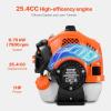 imageVEVOR String Trimmer 252CC 2Stroke Gas Powered Weed Wacker 169quot Cordless Grass Trimmer MultiFunctional Lawn Edger with Shoulder Strap ampamp 3T Blade Weed Eater for Quick Grass Cleaning