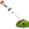 imageVEVOR String Trimmer 252CC 2Stroke Gas Powered Weed Wacker 169quot Cordless Grass Trimmer MultiFunctional Lawn Edger with Shoulder Strap ampamp 3T Blade Weed Eater for Quick Grass Cleaning
