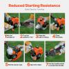 imageVEVOR String Trimmer 252CC 2Stroke Gas Powered Weed Wacker 169quot Cordless Grass Trimmer MultiFunctional Lawn Edger with Shoulder Strap ampamp 3T Blade Weed Eater for Quick Grass Cleaning
