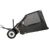 imageVEVOR Tow Behind Lawn Sweeper 44 in Pull Behind Lawn Sweeper 25 cu ft Large Capacity Leaf ampamp Grass Collector Heavy Duty Garden Sweeper with Adjustable Sweeping Height for Yard Lawn Farm