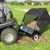 imageVEVOR Tow Behind Lawn Sweeper 50 in Pull Behind Lawn Sweeper 26 cu ft Large Capacity Leaf ampamp Grass Collector Heavy Duty Garden Sweeper with Adjustable Sweeping Height for Yard Lawn Farm