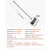imageVEVOR Tow Behind Plug Aerator 40Inch Tow Behind Lawn Plug Aerator with Universal Hitch Pull Behind Aerator with Iron Spikes Alternately Arranged Lawn Aerator Tow Behind for Gardens Lawns FarmsRolling