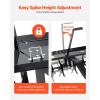 imageVEVOR Tow Behind Plug Aerator 40Inch Tow Behind Lawn Plug Aerator with Universal Hitch Pull Behind Aerator with Iron Spikes Alternately Arranged Lawn Aerator Tow Behind for Gardens Lawns FarmsTow Behind