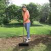 imageVEVOR Tow Behind Plug Aerator 40Inch Tow Behind Lawn Plug Aerator with Universal Hitch Pull Behind Aerator with Iron Spikes Alternately Arranged Lawn Aerator Tow Behind for Gardens Lawns FarmsRolling