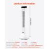 imageVEVOR Tower Fan 22 fts Velocity Quiet Floor Fan 70 Oscillating Fans for Indoors with 3 Speeds 4 Modes 12H Timer Portable Standing Bladeless Fan with Remote Control for Bedroom Office HomeStandard