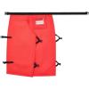 imageVEVOR Unisex Apron Style Chainsaw Chaps Class C 8 Layers Chainsaw Pants With Adjustable Belt ampamp Gear PocketRed