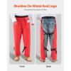 imageVEVOR Unisex Apron Style Chainsaw Chaps Class C 8 Layers Chainsaw Pants With Adjustable Belt ampamp Gear PocketRed