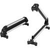 imageVEVOR Universal Car Roof Rack  Fit Most Crossbars Carry up to 6 Pairs of Skis or 4 Snowboards Aluminum Snowboard Ski Rack with Lock ampamp Rubber Padding