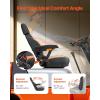 imageVEVOR Universal Forklift Seat Tractor Seat with Adjustable Back Armrest Headrest ampamp Safety Belt Secure Tractor Seat with Micro Switch Ergonomic Lawnmower Seat for Skid Loader Bulldozer