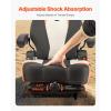 imageVEVOR Universal Forklift Seat Tractor Suspension Seat with Adjustable Back Armrest ampamp Safety Belt Secure Fold Down Tractor Seat with Micro Switch Lawnmower Seat for Skid Loader Bulldozer