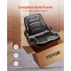 imageVEVOR Universal Tracor Seat Lawn Mower Seat with Micro Switch and Drainage Holes 63118 inch Extended Slot Tractor Seat for Tractor Loader Excavator2023New with Belt