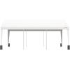 imageVEVOR Upgraded 10x20 FT Heavy Duty Carport Canopy with Rollup Windows AllSeason Portable Garage with Removable Sidewalls ampamp Doors 12 Stakes ampamp 12 Ropes Car Tent for Car Truck Boat EquipmentCarport  White