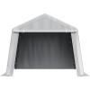imageVEVOR Upgraded 10x20 FT Heavy Duty Carport Canopy with Rollup Windows AllSeason Portable Garage with Removable Sidewalls ampamp Doors 12 Stakes ampamp 12 Ropes Car Tent for Car Truck Boat EquipmentCarport with Sidewall  Gray