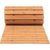 imageVEVOR Wooden Garden Pathway 8 ft L x 17 in W NonSlip Straight Garden Walkway Roll Out Cedar Outdoor Walkway Path with Wire Rope Connection Decorative Garden Paver for Backyard Wedding Party12ft17in