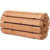 imageVEVOR Wooden Garden Pathway 8 ft L x 17 in W NonSlip Straight Garden Walkway Roll Out Cedar Outdoor Walkway Path with Wire Rope Connection Decorative Garden Paver for Backyard Wedding Party8ft17in