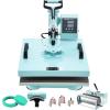 imageVEVOR 15x15 Heat Press Machine 8 in 1 Combo with 30 OZ Tumbler Press ampamp Hat Press Slide Out Heat Press Sublimation Machine for TShirts Hats Caps Tumblers Glass Cans Mugs and Plates Light Green8in115x1530OZGreen