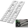 imageVEVOR Aluminum Ramps 880 LBS Capacity 472quot x 85quot Loading Ramps for Motorcycle Dirt Bike Trailer ATV UTV Garden Tractor and Lawn Mower 2PCS6000lbs