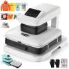 imageVEVOR Auto Heat Press Machine 15 x 15 inch TShirt Press Machine with Auto Release and Adjustable Pressure Digital Display Rapid Heating for Sublimation Vinyl Heat Transfer Projects WhiteWhite