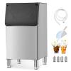 imageVEVOR Commercial Ice Maker Storage Bin 300 LBS Capacity IceBin Commercial Ice Storage Bin with Adjustable AntiSlip Rubber Feet Suitable for Restaurant Hotel and Beverage ShopsIce Storage Bin