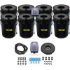 imageVEVOR DWC Hydroponic System 5 Gallon 8 Buckets Deep Water Culture Growing Bucket Hydroponics Grow Kit with Pump Air Stone and Water Level Device for IndoorOutdoor Leafy Vegetables8 Buckets