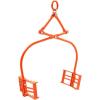 imageVEVOR Log Lifting Tongs 36in 4 Serrated Claw Hook Log Tongs Heavy Duty Steel Swivel Dragging Tongs 3300LBS Log Grapple with Handles Lumber Log Skidding Tongs for Tractors Trucks Forklifts ATVsRock Tongs