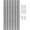 imageVEVOR Metal Landscape Edging 8 Packs 72 in RustResistant Aluminum Alloy Landscape Edging Bendable Garden Edging Border Heavy Duty Lawn Edging Fence for Flower Bed Yard Pathway10 Packs 60 in
