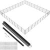 imageVEVOR Pool Fence 4 x 12 FT Pool Fences for Inground Pools Removable Pool Fencing Easy DIY Installation Swimming Pool Fence 340gms Teslin PVC Pool Fence Mesh Protects Kids and Pets4FTx108FT