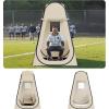 imageVEVOR Pop up Sports Tent 8 Sizes Optional Clear Bubble Tent for 16 Person Waterproof Outdoor Pod with Floor Mat ampamp Top Cover Garden Igloo Dome Tents Camping Shelter for Sports WatchingBeige  Clear Sports Tent Pop Up Tent