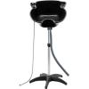 imageVEVOR Portable Shampoo Bowl Shampoo Sink for Washing Hair with Electric Pump Includes 2 Buckets 2 Showerheads Drain Hose Height and Angle Adjustable Portable Wash Bowl for Home Salon Use BlackHair sink wshower headUpgraded version