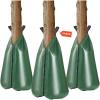 imageVEVOR Tree Watering Bags Slow Release 4 Pack 16 Gallons Tree Watering Ring Reusable Refillable Tree Irrigation Ring Water Bags Heavy Duty Watering System for Shrub Tree Root Drip Irrigation3Pcs 20Gal