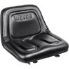 imageVEVOR Universal Tracor Seat Lawn Mower Seat with Micro Switch and Drainage Holes 63118 inch Extended Slot Tractor Seat for Tractor Loader ExcavatorOne piece style