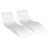 imageVEVOR inPool Lounge Chairs Set of 2 Chaise Lounger Inside Lounge Chairs for up to 5quot Water Depths Fixed in Pools ampamp Floating on Water Suitable for All Pool Types Poolside ampamp Sun Deck Tanning