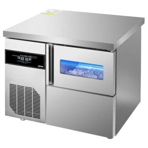 imageVEVOR Countertop Ice Maker 9 Cubes Ready in 6 Mins 26lbs in 24Hrs SelfCleaning Portable Ice Maker with Ice Scoop and Basket Ice Machine with 2 Sizes Bullet Ice for Home Kitchen Office Bar Party132lbs