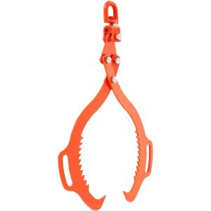 imageVEVOR Log Lifting Tongs 36in 4 Serrated Claw Hook Log Tongs Heavy Duty Steel Swivel Dragging Tongs 3300LBS Log Grapple with Handles Lumber Log Skidding Tongs for Tractors Trucks Forklifts ATVs2 Serrated Claw