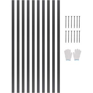 imageVEVOR Metal Landscape Edging 8 Packs 72 in RustResistant Aluminum Alloy Landscape Edging Bendable Garden Edging Border Heavy Duty Lawn Edging Fence for Flower Bed Yard Pathway10 Packs 60 in