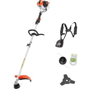 imageVEVOR String Trimmer 252CC 2Stroke Gas Powered Weed Wacker 169quot Cordless Grass Trimmer MultiFunctional Lawn Edger with Shoulder Strap ampamp 3T Blade Weed Eater for Quick Grass Cleaning