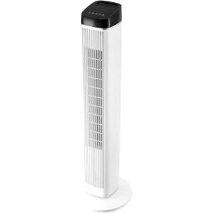 imageVEVOR Tower Fan 22 fts Velocity Quiet Floor Fan 70 Oscillating Fans for Indoors with 3 Speeds 4 Modes 12H Timer Portable Standing Bladeless Fan with Remote Control for Bedroom Office HomeStandard