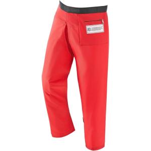 imageVEVOR Unisex Apron Style Chainsaw Chaps Class C 8 Layers Chainsaw Pants With Adjustable Belt ampamp Gear PocketRed