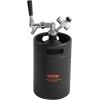 imageBeer Growler Tap System 170Oz 5L Mini Keg 304 Stainless Steel Pressurized Beer Growler Keg Growler with Pressure Display CO2 Regulator Faucet LeakProof Ring For Draft Homebrew Craft Beer170 oz