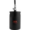 imageBeer Growler Tap System 170Oz 5L Mini Keg 304 Stainless Steel Pressurized Beer Growler Keg Growler with Pressure Display CO2 Regulator Faucet LeakProof Ring For Draft Homebrew Craft Beer170 oz