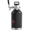 imageBeer Growler Tap System 170Oz 5L Mini Keg 304 Stainless Steel Pressurized Beer Growler Keg Growler with Pressure Display CO2 Regulator Faucet LeakProof Ring For Draft Homebrew Craft Beer128 oz