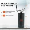 imageBeer Growler Tap System 170Oz 5L Mini Keg 304 Stainless Steel Pressurized Beer Growler Keg Growler with Pressure Display CO2 Regulator Faucet LeakProof Ring For Draft Homebrew Craft Beer128 oz