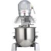 imageHappybuy 30Qt Commercial Food Mixer with Timing Function Commercial Mixer 1250W Stainless Steel Bowl Heavy Duty Electric Food Mixer Commercial with 3 Speeds Adjustable Perfect for Bakery Pizzeria10 Quart