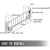 imageHappybuy Automatic Sliding Gate Opener 1400LBS with 2 Remote Controls Gate Operator Hardware Kit for Security Move Speed 43ft Per Min Electric Rolling Driveway Slide Gate Motor3300lbs