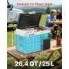 imageVEVOR 10 Quart 12 Volt Portable Mini Freezer Car Compressor Fridge Cooler264QT